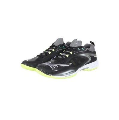 MIZUNO Badmintonschuhe WAVE CLAW NEO3 WEITE 71GA247311 schwarz/lila/limette W...