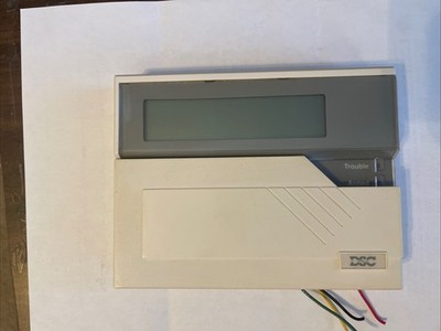 DSC LCD600 Custom English Keypad for 2550 and 3000 Series - Used Good Condition