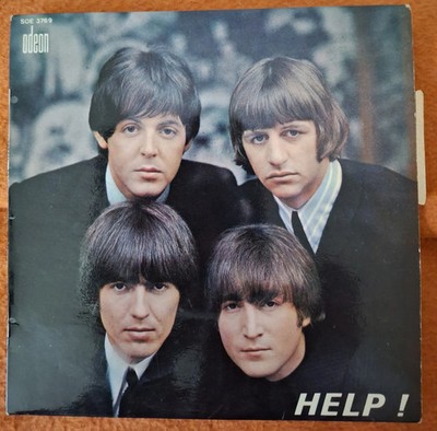 Les Beatles*   Help !  EP, France, 1965