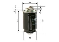 Bosch Kraftstofffilter 0 450 906 274 Leitungsfilter FüR Arosa Polo Caddy Lupo VW