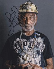 Lee Scratch Perry 8" x 10" Photo Hand Signed in 2019 + COA Guarantee