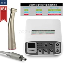 SANDENT Dental Electric LED Brushless Micro Motor /1:5 Increasing Handpiece FDA