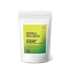 Organic Allulose Sugar Substitute - Keto & Non-Glycemic Sweetener 1 lb