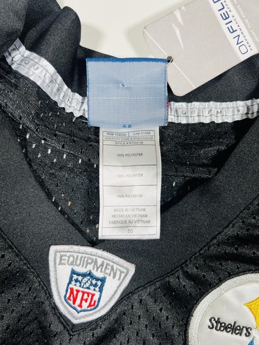 Pittsburgh Steelers Jersey Mens 50 NFL Football Super Bowl XLV Polamalu Reebok - Picture 4 of 9