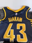 Fanatics Authentic Siakam Autographed NBA Jersey #43 Blue Yellow Original