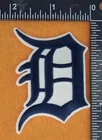 DETROIT TIGERS IRON ON EMBROIDERED PATCH 001