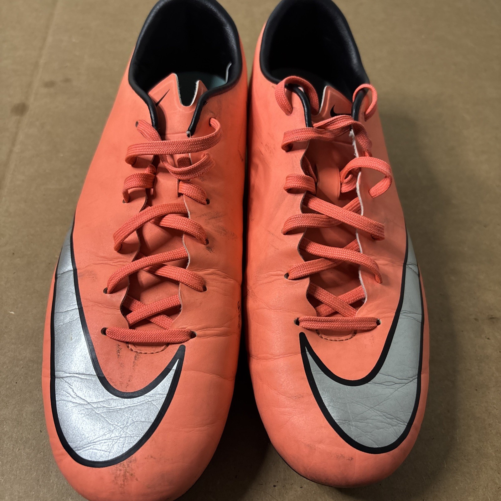 Nike Mercurial Victory V FG 651632-803 Orange boots Cleats Soccer Men 8.5 thumbnail 5