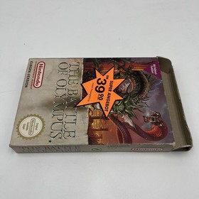Nintendo NES - The Battle of Olympus - OVP CIB Komplett mit Anleitung H&auml;ndler ✓