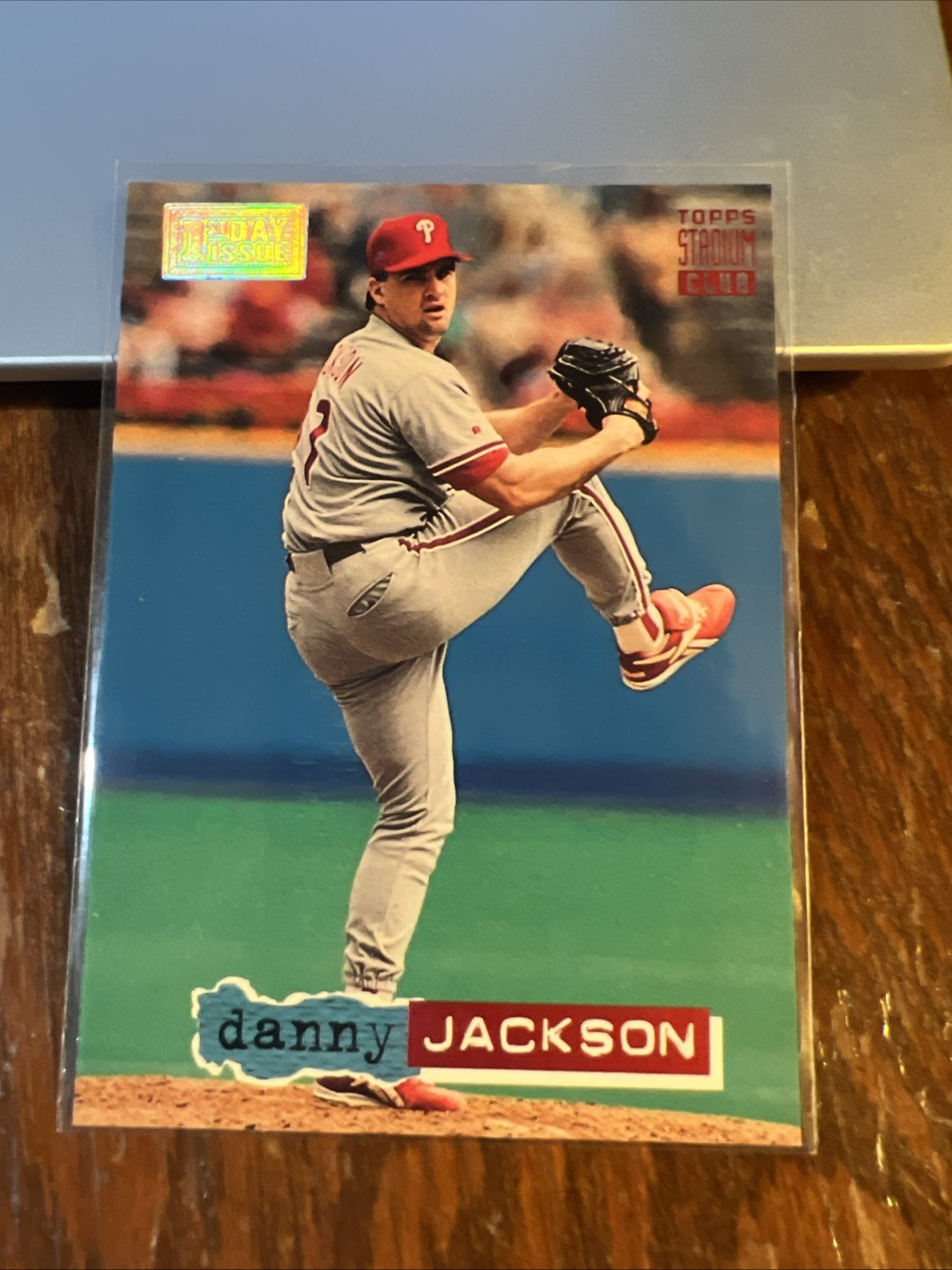 Danny Jackson 1994 Topps Stadium Club 1st Day Issue #296 /2000 Phillies
