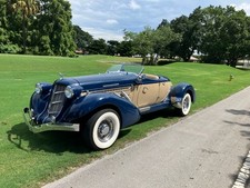 1936 Auburn SPEEDSTER BLUE & TAN