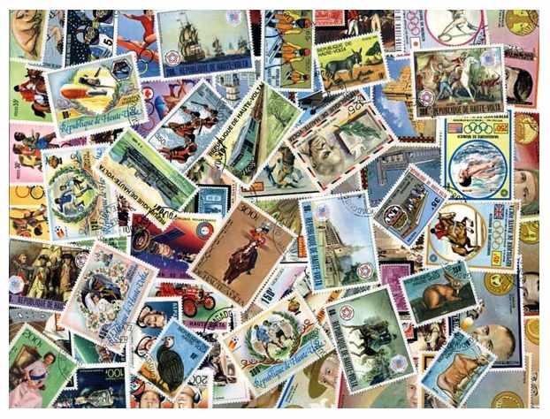 Briefmarken-Set Burkina Faso 1985 – 100 Jahre Motorrad, Komplett Postfrisch (Nr. 998-1004), MNH