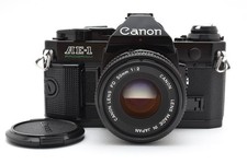  Almost MINT Canon AE-1 Program Silver Body New FD 50mm F/2 Lens From JAPAN