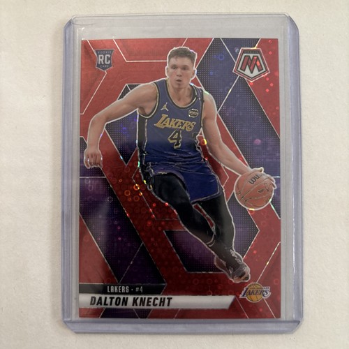 2024-25 Panini Mosaic Dalton Knecht Red Disco Prizm RC /99 - Lakers