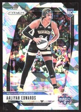 11098K 2024 Panini Prizm WNBA #70 Aaliyah Edwards Ice Prizms