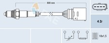 Sonde lambda Seat EXEO