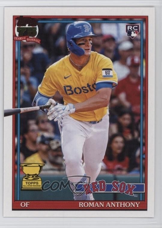 2026 Topps Series 1 1991 Topps Baseball Roman Anthony #T91-71 0ft3
