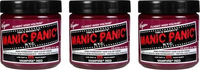 Manic Panic High Voltage Classic Vampire Red 3x118 ml