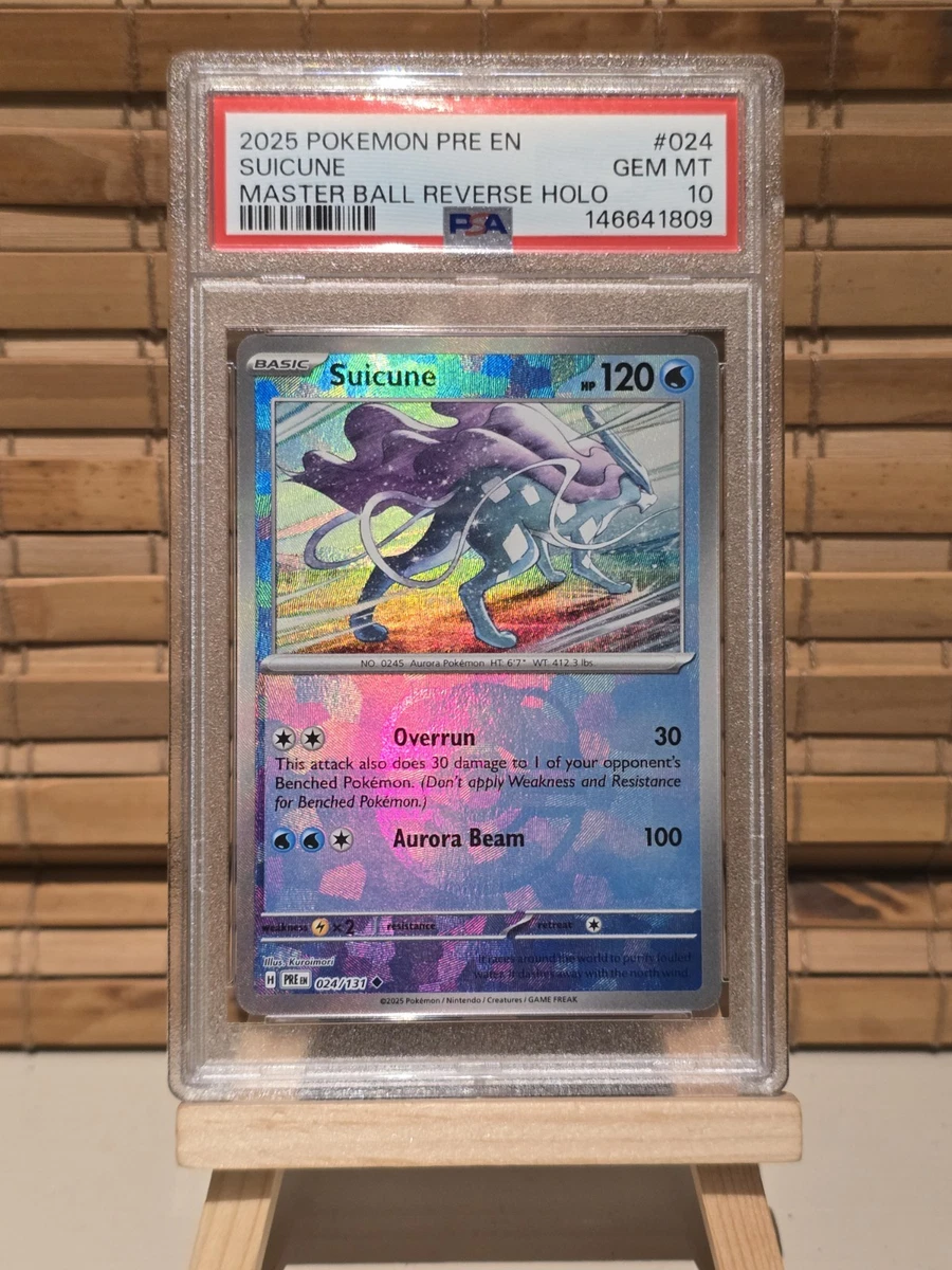 Suicune Holo Pokémon TCG Individual Collectible Card Game Cards