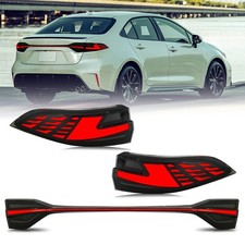 Led Tail Lights Center Lamp For Toyota Corolla 2020-2026 Sequential Rear Lamps