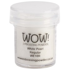 WOW Embossing Powder 15ml White Pearl