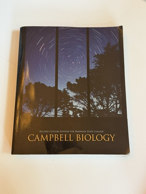#ad Campbell Biology Book $29.99