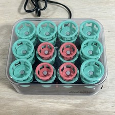 VTG Clairol Lock N Roll Hot Hair Rollers Curlers Pageant Dance 24 Spoolies Works