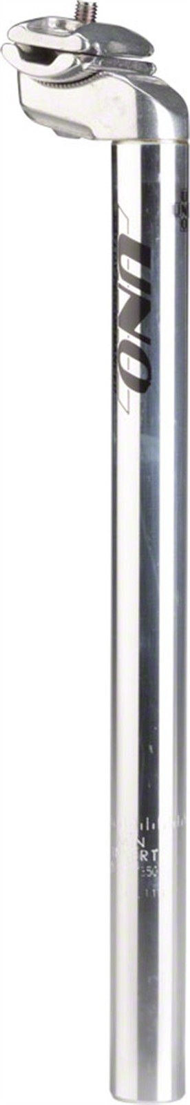 Kalloy Uno 602 Seatpost, 30.9 x 350mm, Silver