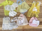 Vintage Lot Of 7 Sets Barbie Nighties PJs Lingerie Slips Sleepwear Doll Clothes