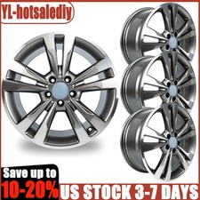 Set Of 4 Wheels For Mercedes-benz E350 E400 2014-2016 New 18 Rims Oem Design Set Of 4 Wheels For Mercedes-benz E350 E400 2014-2016 New 18 Rims Oem Design