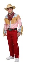 Back To The Future 3 Marty McFly Cosplay Costume Cowboy Outfit XL