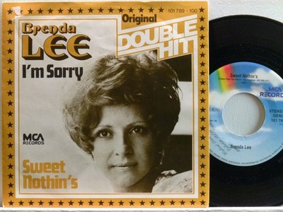 Brenda Lee -I'm Sorry / Sweet Nothin's   D-1980  MCA 101 789-100  wocl.