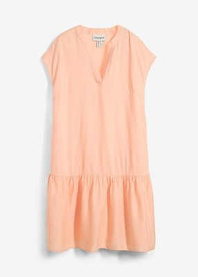 Tunikakleid aus feiner Viskose Gr. 46 Melba Damen Sommer-Kleid Freizeitkleid Neu