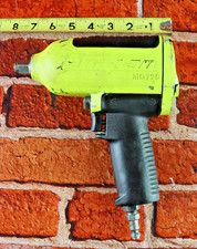 Snap-on Tools Mg725 Yellow 12 Drive Heavy-duty Air Impact Wrench Tested Snap-on Tools Mg725 Yellow 12 Drive Heavy-duty Air Impact Wrench Tested