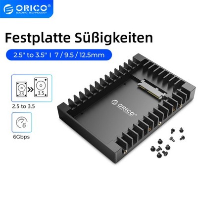 ORICO1pcs interner Festplattenadapter Konverter SATA HDD 2,5''/3,5'' 2.5 Zoll SATA