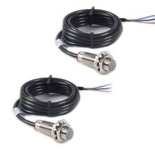 2Pcs NJK-5002C Hall Effect Sensor Proximity Switch NPN 3-Wires Normally Open