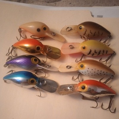 Pre Rapala Wiggle Warts Lot