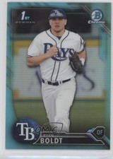 2016 Bowman Draft Chrome Draft Picks Sky Blue Refractor Ryan Boldt #BDC-118 t5p