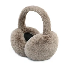 Women's Foldable Fluffy Earmuffs Cold Weather Winter Warm Cute Headband
