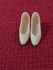 VINTAGE BARBIE FRANCIE OUTFIT "WHITE SOFT HEELS/SHOES" TO MANY OUTFITS