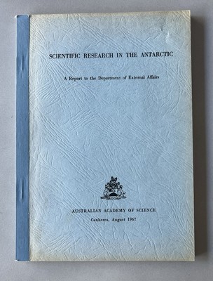 Vintage 1967 Scientific Research In The Antarctic Australian Academy Of Science