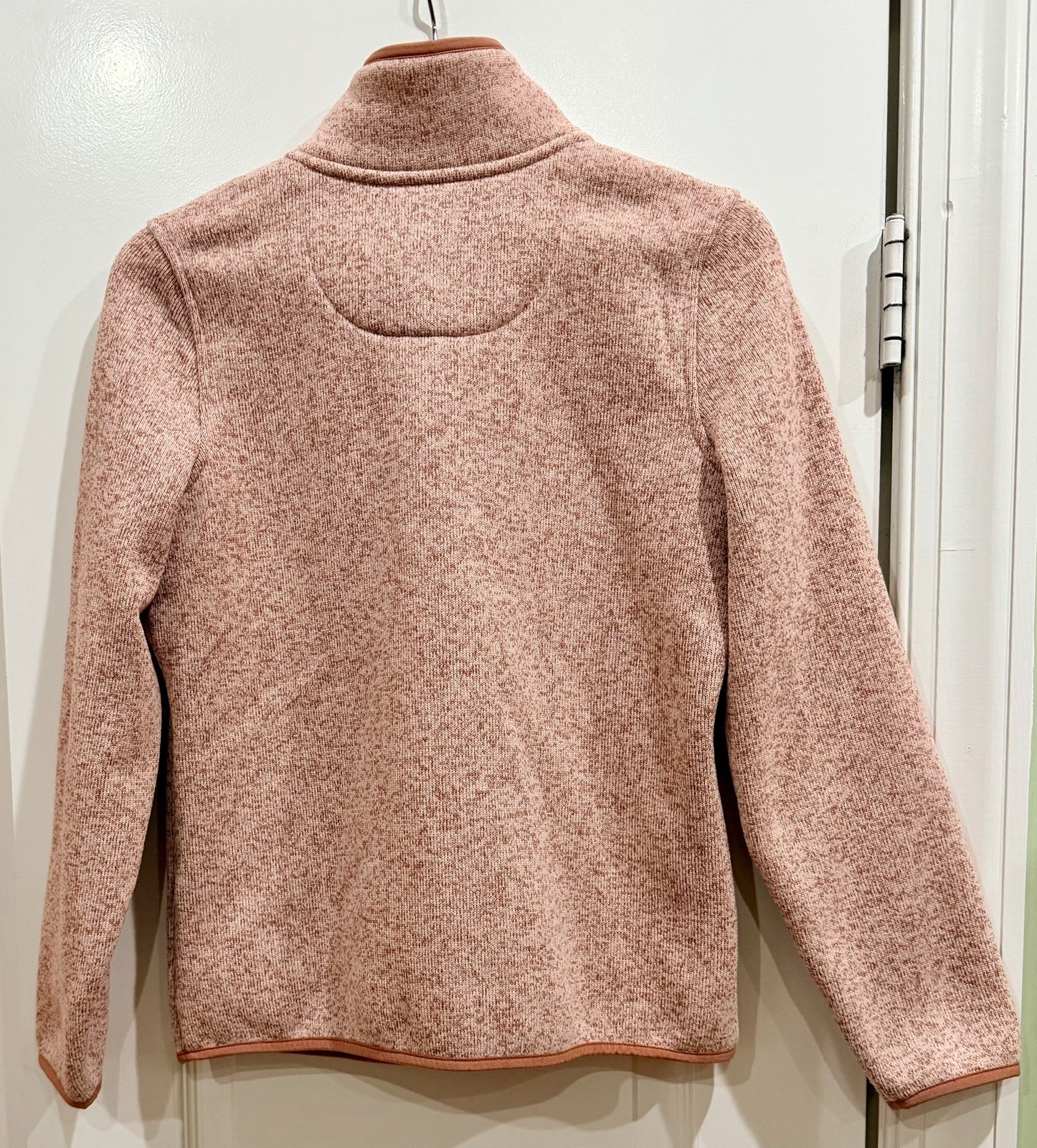 LL Bean 1/4 Button Pull Over Jacket Sweater Fleece Womens XS Petite Rarely Worn image 2