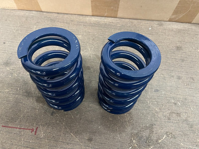 Pair new Hyperco Coil Over Spring, 2.25in id x 6'' x 1700lbs