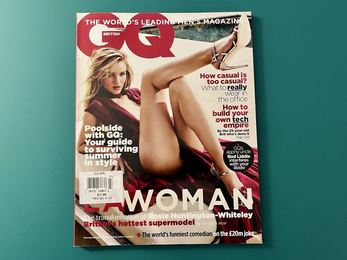 Rosie Huntington-Whiteley GQ British Magazine July 2011 New | eBay