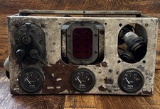 Vintage Military Control Panel Tank Heavy Armored Vehicle Stewart Warner