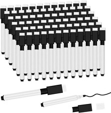 Bla Magnetic Dry Erase Markers with Eraser , White Board Mini Dry