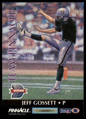 1992 Pinnacle #13 Jeff Jaeger / Jeff Gossett Team Pinnacle