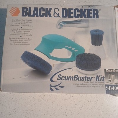 Black and Decker Scum Buster Kit (VersaPak SB400 Not Included) See Photos