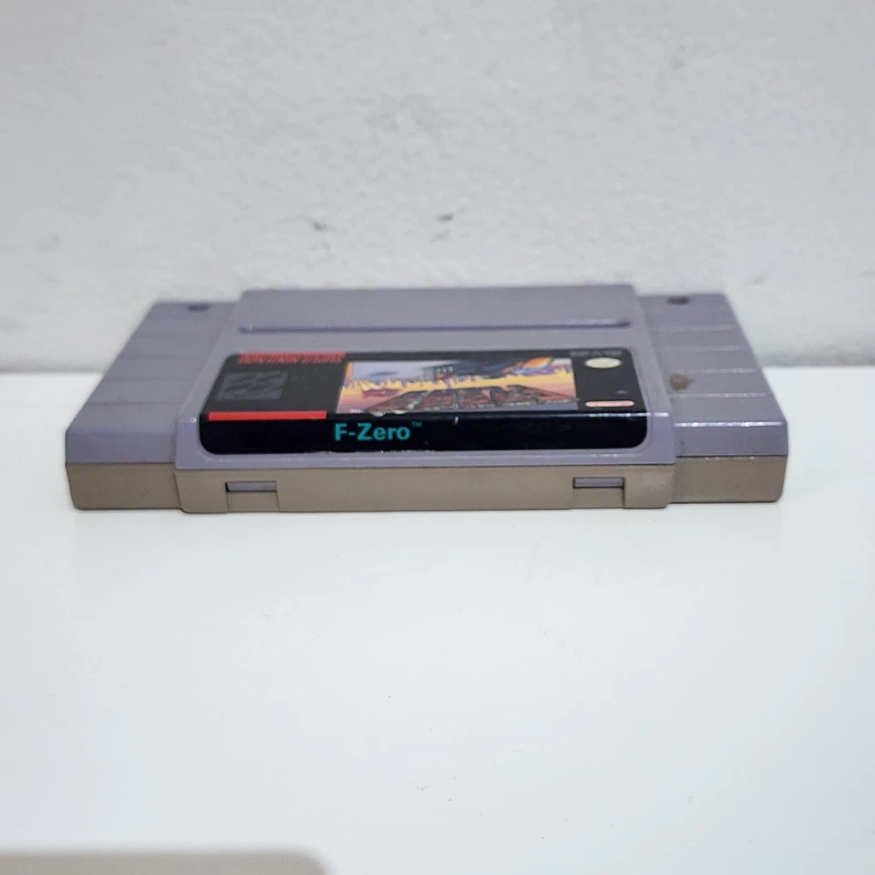 Vintage F-Zero Super Nintendo SNES Game Cartridge Racing Tested Authentic - Image 3 of 4