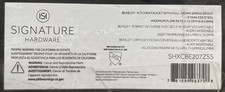 Signature Hardware SHXCBE207ZSS Beasley 1.8 GPM Pre-Rinse Kitchen Faucet- READ