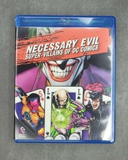 Necessary Evil: Super-Villains of DC Comics Blu-ray DVDs